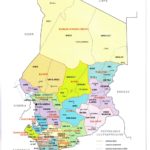 9-Carte administrative du Tchad