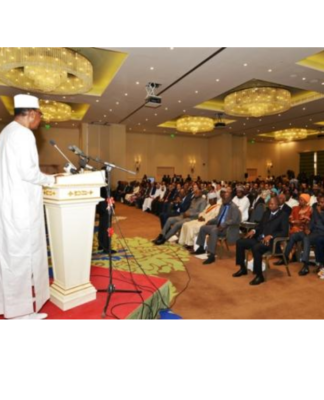 DISCOURS DU CHEF DE L’ETAT A L’OUVERTURE DU FORUM INTERNATIONAL SUR L’INVESTISSEMENT AU TCHAD