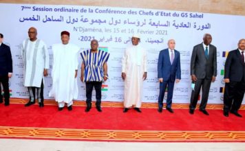 Ouverture de la 7ème conférence des Chefs d’Etat du G5 Sahel