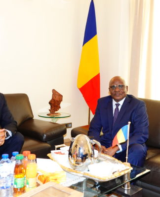 Ambassadeurs du Gabon et du Tchad