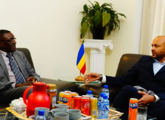 Visite de courtoisie du SG de l’OEACP à la Chancellerie